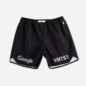 Black VHTS combat shorts with Google logo - NWT - size M